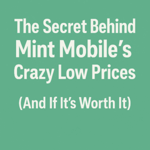 Discover how Mint Mobile offers shockingly low prices without cutting corners. We uncover the secrets behind the savings and whether it’s the right choice for your mobile needs.